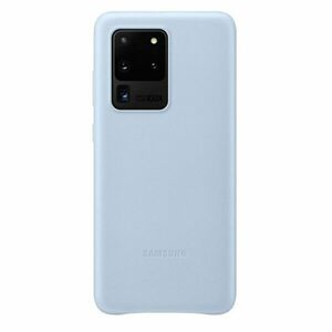Pouzdro Leather Cover pro Samsung Galaxy S20 Ultra, sky blue obraz