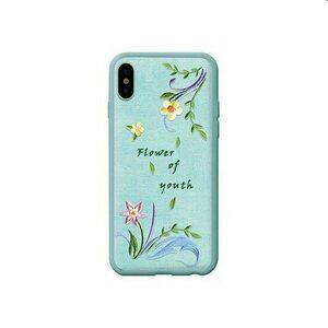 Devia kryt Flower Embroidery Case pro iPhone X/XS obraz
