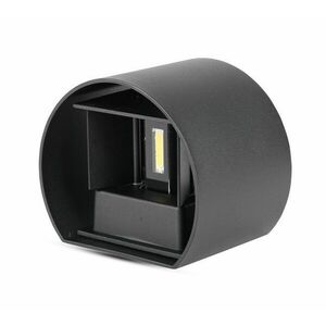 LED Solution Černé fasádní LED svítidlo kulaté 5W IP65 Barva světla: Teplá bílá 217081 obraz