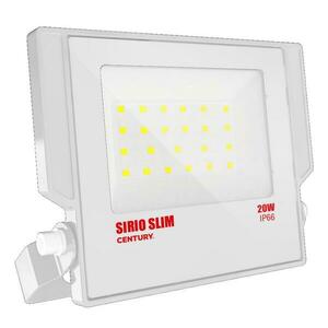 CENTURY LED reflektor SIRIO SLIM BÍLÝ 20W 4000K 110d 147x160x28mm IP66 IK08 obraz
