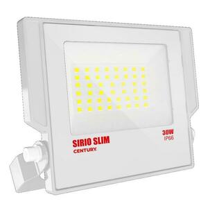 CENTURY LED reflektor SIRIO SLIM BÍLÝ 30W 4000K 110d 147x160x28mm IP66 IK08 obraz