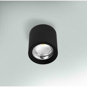 CENTURY Stropní svítidlo LED RONDO černé pr.90x90mm 10W 230V 3000K 45d IP20 obraz