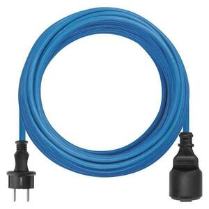 EMOS Počasí odolný prodlužovací kabel 10 m / 1 zásuvka / modrý / silikon / 230 V / 1, 5 mm2 P01410W obraz