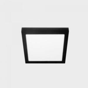 KOHL LIGHTING KOHL-Lighting DISC SLIM SQ stropní svítidlo černá 6 W 3000K 1-10V obraz