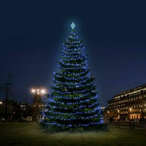 DecoLED LED světelná sada na vánoční stromy vysoké 12-14 m, modrá obraz