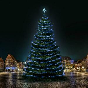 DecoLED LED světelná sada na vánoční stromy vysoké 21-23 m, modrá obraz