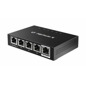 Ubiquiti Networks ER-X router zapojený do sítě Černá ER-X obraz