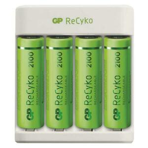EMOS Nabíječka baterií GP Eco E411 + 4× AA 2100 + 4× AAA 800 B51418 obraz