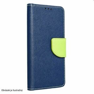 Pouzdro FANCY Book pro Motorola Moto G14, modré/zelené obraz