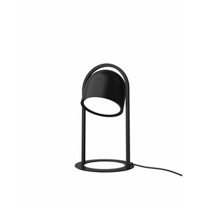 WOFI Stolní lampa Nizza 1x 10, 5W LED 1100lm 3000K černá 8045-102 obraz