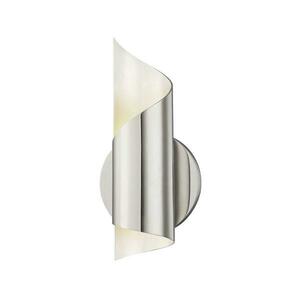 HUDSON VALLEY nástěnné svítidlo EVIE ocel nikl G9 1x6W H161101-PN-CE obraz