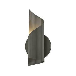 HUDSON VALLEY nástěnné svítidlo EVIE ocel starobronz G9 1x6W H161101-OB-CE obraz