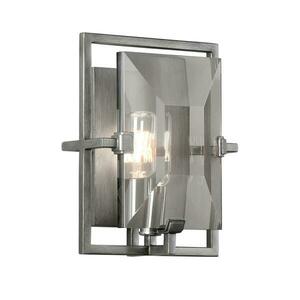 HUDSON VALLEY nástěnné svítidlo PRISM hliník/sklo grafit/kouřová E14 1x40W B2822-CE obraz