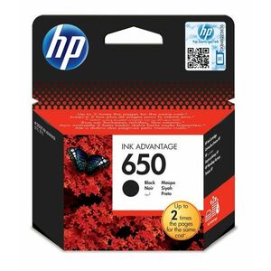 HP 650 Černá originální inkoustová kazeta Advantage CZ101AE#BHK obraz