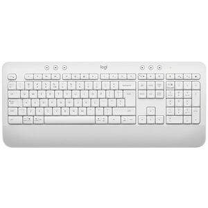 Logitech K650 Signature Wireless keyboard, CZ/SK, offwhite obraz