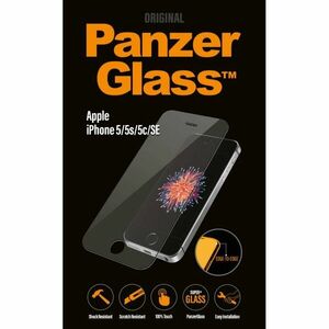 Ochranné temperované sklo PanzerGlass na celý displej pro Apple iPhone 5/5S/5C/SE obraz