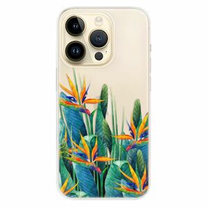 Odolné silikonové pouzdro iSaprio - Exotic Flowers - iPhone 14 Pro obraz