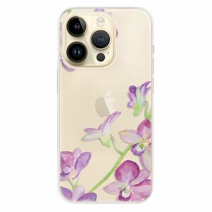 Odolné silikonové pouzdro iSaprio - Purple Orchid - iPhone 14 Pro obraz