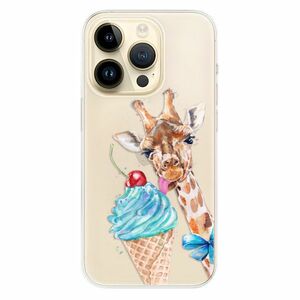 Odolné silikonové pouzdro iSaprio - Love Ice-Cream - iPhone 14 Pro obraz
