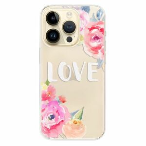 Odolné silikonové pouzdro iSaprio - Love - iPhone 14 Pro obraz