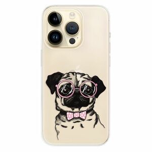 Odolné silikonové pouzdro iSaprio - The Pug - iPhone 14 Pro obraz