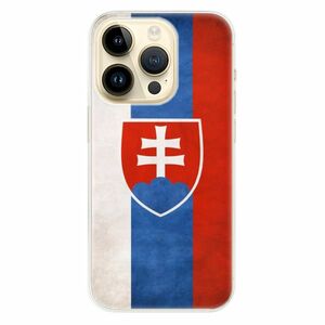Odolné silikonové pouzdro iSaprio - Slovakia Flag - iPhone 14 Pro obraz