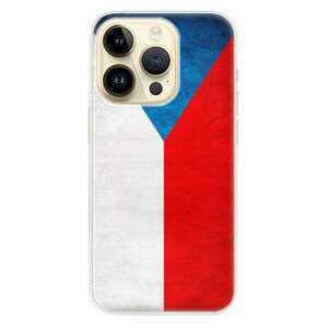 Odolné silikonové pouzdro iSaprio - Czech Flag - iPhone 14 Pro obraz
