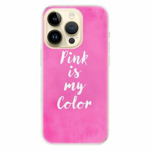 Odolné silikonové pouzdro iSaprio - Pink is my color - iPhone 14 Pro obraz