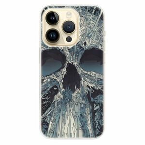 Odolné silikonové pouzdro iSaprio - Abstract Skull - iPhone 14 Pro obraz
