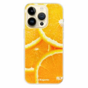 Odolné silikonové pouzdro iSaprio - Orange 10 - iPhone 14 Pro obraz