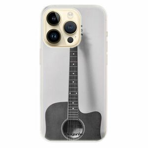 Odolné silikonové pouzdro iSaprio - Guitar 01 - iPhone 14 Pro obraz