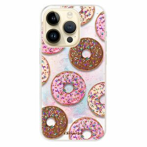 Odolné silikonové pouzdro iSaprio - Donuts 11 - iPhone 14 Pro obraz