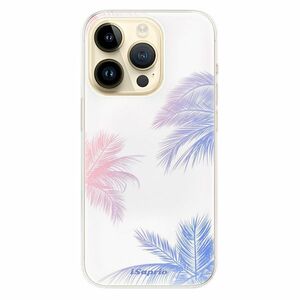 Odolné silikonové pouzdro iSaprio - Digital Palms 10 - iPhone 14 Pro obraz