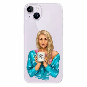 Odolné silikonové pouzdro iSaprio - Coffe Now - Blond - iPhone 14 Plus obraz