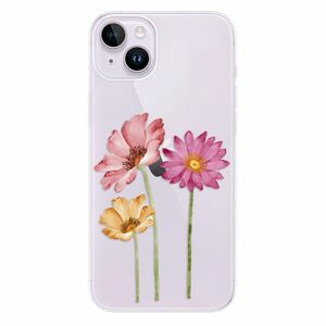 Odolné silikonové pouzdro iSaprio - Three Flowers - iPhone 14 Plus obraz