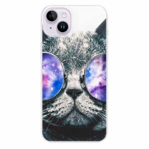 Odolné silikonové pouzdro iSaprio - Galaxy Cat - iPhone 14 Plus obraz