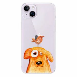 Odolné silikonové pouzdro iSaprio - Dog And Bird - iPhone 14 Plus obraz