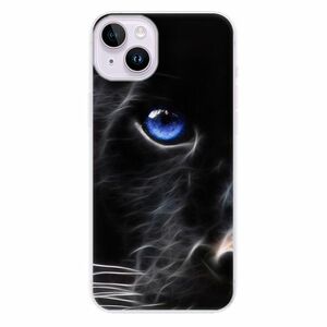 Odolné silikonové pouzdro iSaprio - Black Puma - iPhone 14 Plus obraz