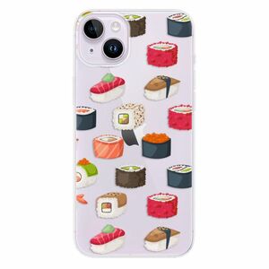 Odolné silikonové pouzdro iSaprio - Sushi Pattern - iPhone 14 Plus obraz