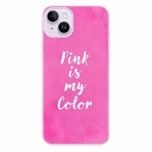 Odolné silikonové pouzdro iSaprio - Pink is my color - iPhone 14 Plus obraz
