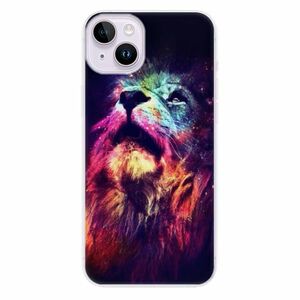 Odolné silikonové pouzdro iSaprio - Lion in Colors - iPhone 14 Plus obraz