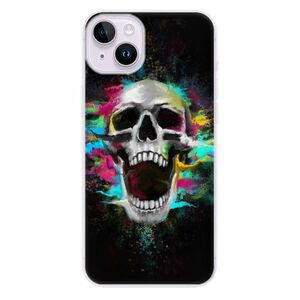 Odolné silikonové pouzdro iSaprio - Skull in Colors - iPhone 14 Plus obraz