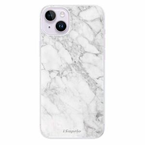 Odolné silikonové pouzdro iSaprio - SilverMarble 14 - iPhone 14 Plus obraz