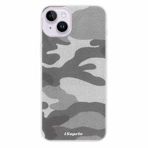 Odolné silikonové pouzdro iSaprio - Gray Camuflage 02 - iPhone 14 Plus obraz