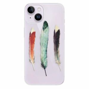 Odolné silikonové pouzdro iSaprio - Three Feathers - iPhone 14 obraz