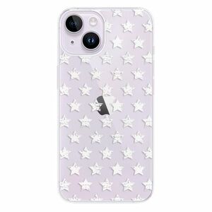 Odolné silikonové pouzdro iSaprio - Stars Pattern - white - iPhone 14 obraz