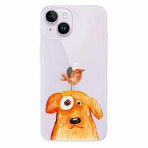 Odolné silikonové pouzdro iSaprio - Dog And Bird - iPhone 14 obraz