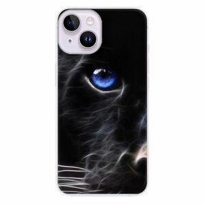 Odolné silikonové pouzdro iSaprio - Black Puma - iPhone 14 obraz