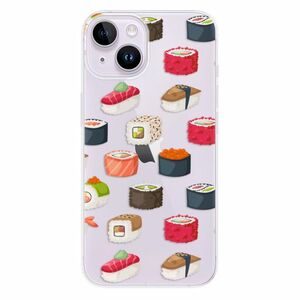 Odolné silikonové pouzdro iSaprio - Sushi Pattern - iPhone 14 obraz