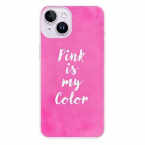 Odolné silikonové pouzdro iSaprio - Pink is my color - iPhone 14 obraz